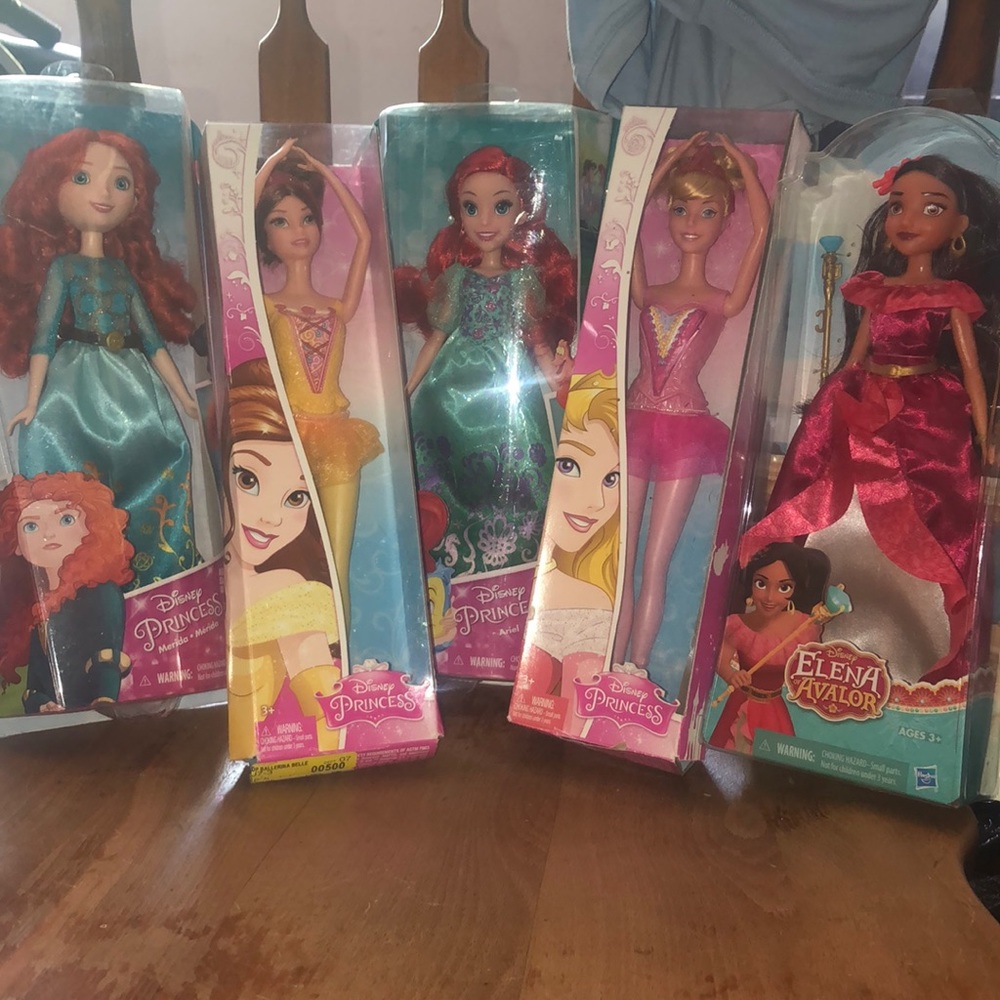 NIB Disney Princess lot of 5